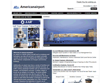 Tablet Screenshot of americanairport.net